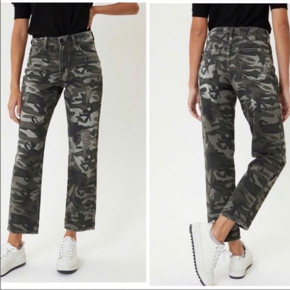 KanCan Denim - NWT KanCan High Rise Camo Style Estilo Denim Jeans 1/ 24